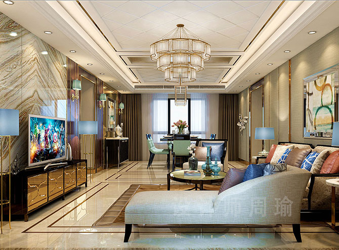大鸡巴操的好舒服视频世纪江尚三室两厅168平装修设计效果欣赏